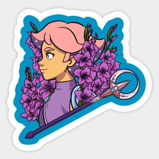 Gladiolus Glimmer Sticker